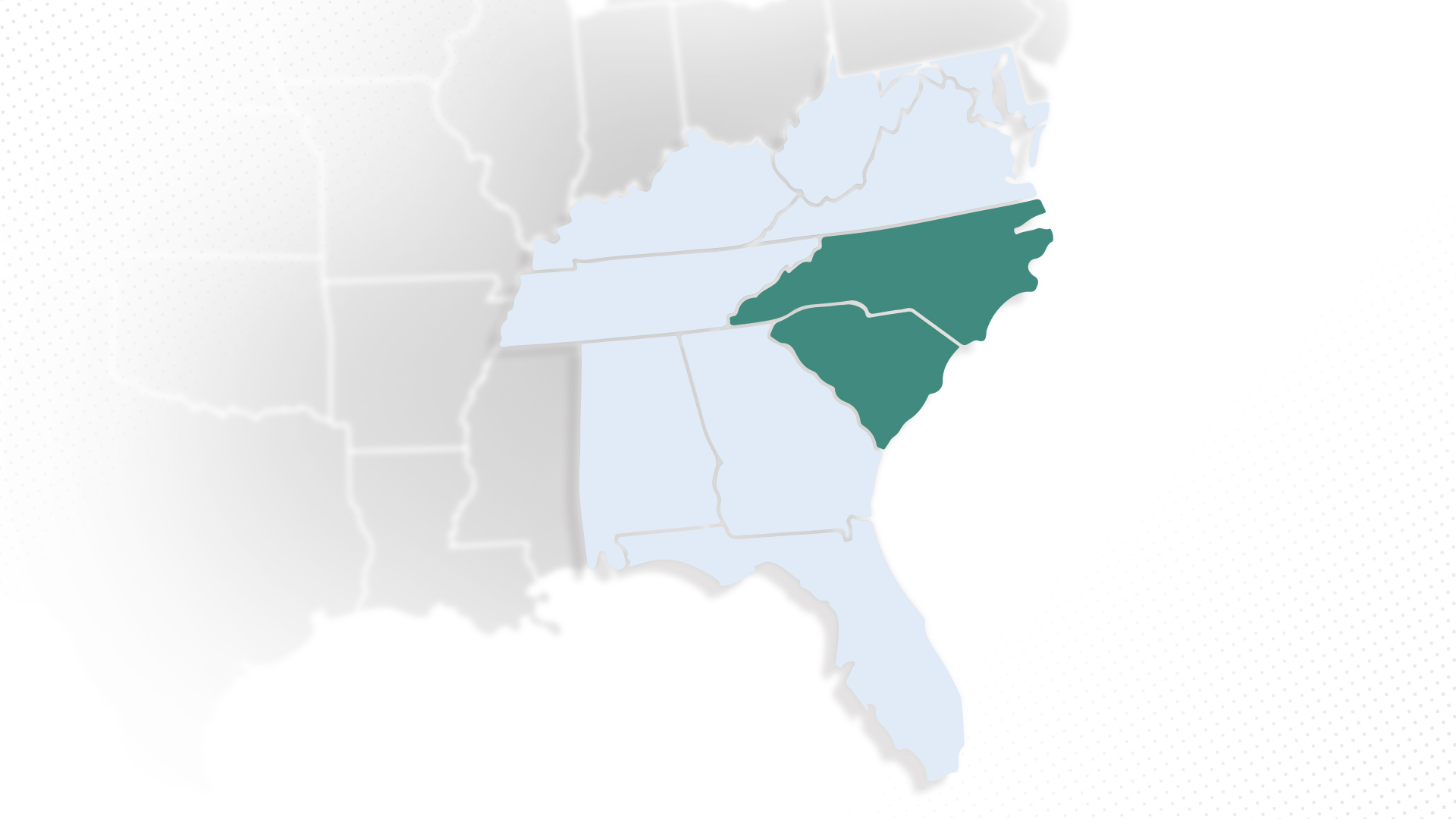 Map of BioSafe's medical waste service areas across North Carolina